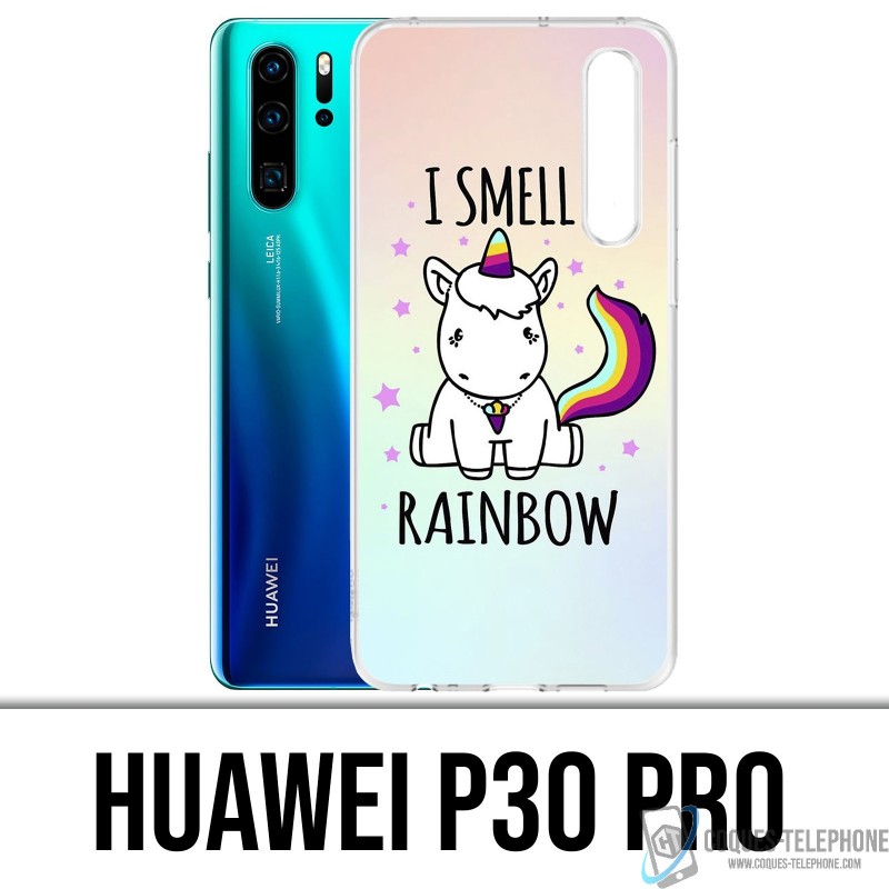 Coque Huawei P30 PRO - Licorne I Smell Raimbow