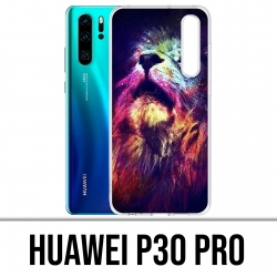 Huawei P30 PRO Custodia - Lion Galaxy