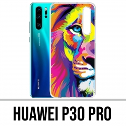 Huawei P30 PRO Custodia - Leone multicolore