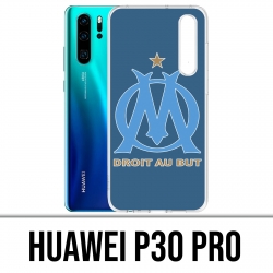 Huawei P30 PRO Case - Om Marseille Großes blaues Hintergrundlogo