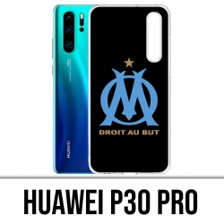 Huawei P30 PRO Case - Om Marseille Logo Schwarz