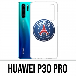 Huawei P30 PRO Custodia - Psg Logo Psg Sfondo bianco