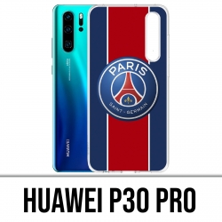 Coque Huawei P30 PRO - Logo Psg New Bande Rouge
