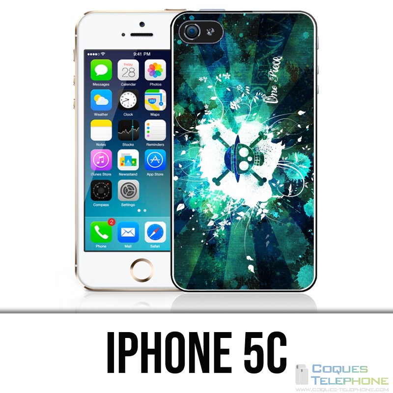 IPhone 5C Hülle - One Piece Neon Green