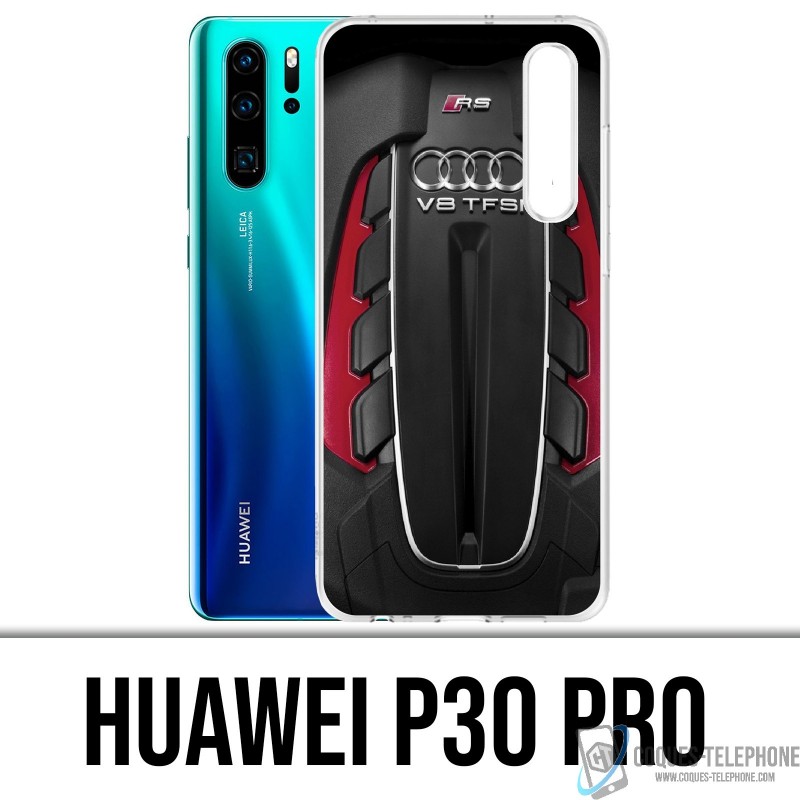 Coque Huawei P30 PRO - Moteur Audi V8