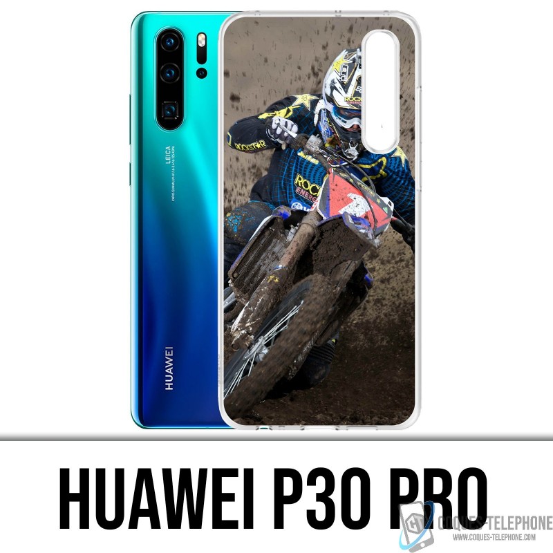 Huawei P30 PRO Case - Motocross-Schlamm