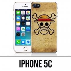 Funda iPhone 5C - Logotipo vintage de una pieza