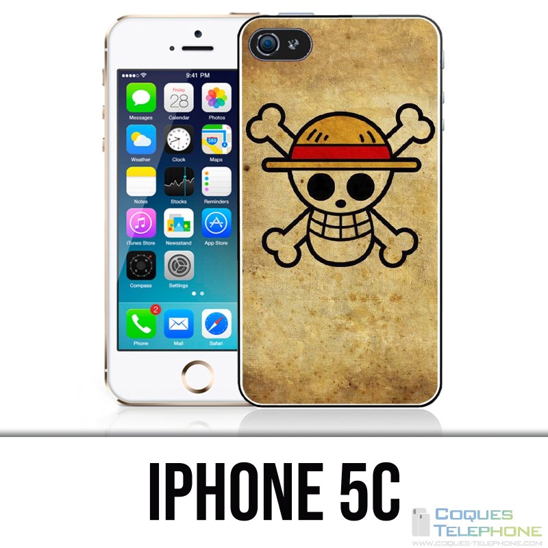 Coque iPhone 5C - One Piece Vintage Logo