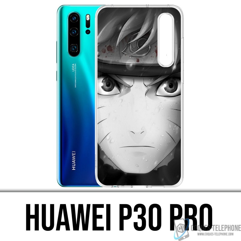 Funda Huawei P30 PRO - Naruto Blanco y Negro