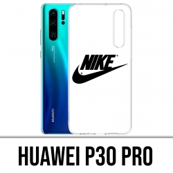 Huawei P30 PRO Custodia - Logo Nike Bianco