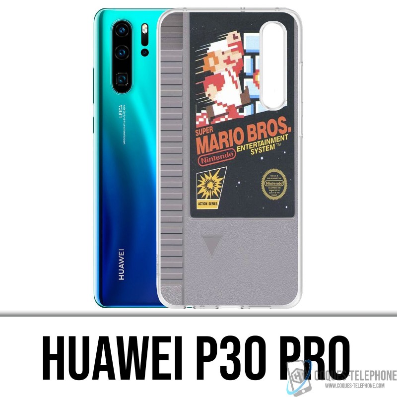 Huawei P30 PRO Case - Nintendo Nes Cartridge Mario Bros.