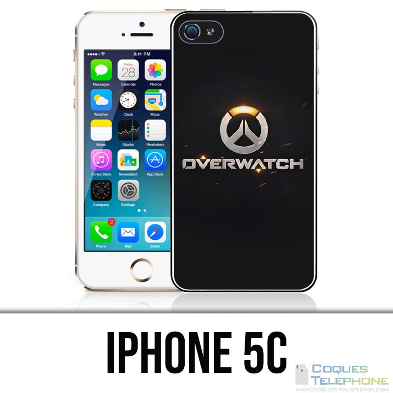 Custodia per iPhone 5C - logo Overwatch