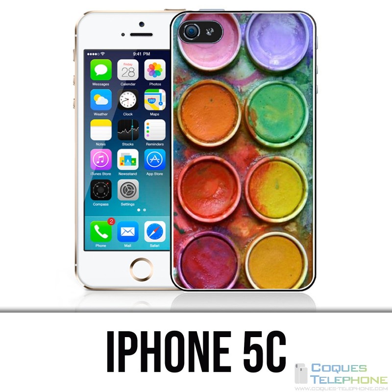 Coque iPhone 5C - Palette Peinture