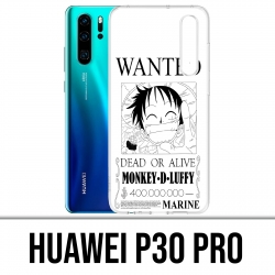 Funda Huawei P30 PRO - One Piece Wanted Luffy
