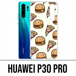 Huawei P30 PRO Funda - Pizza Burger