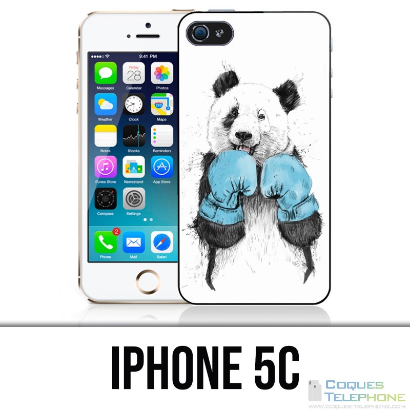 Custodia per iPhone 5C - Panda Boxing