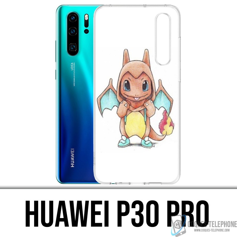 Coque Huawei P30 PRO - Pokemon Bébé Salameche