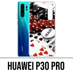 Huawei P30 PRO Custodia - Poker Dealer