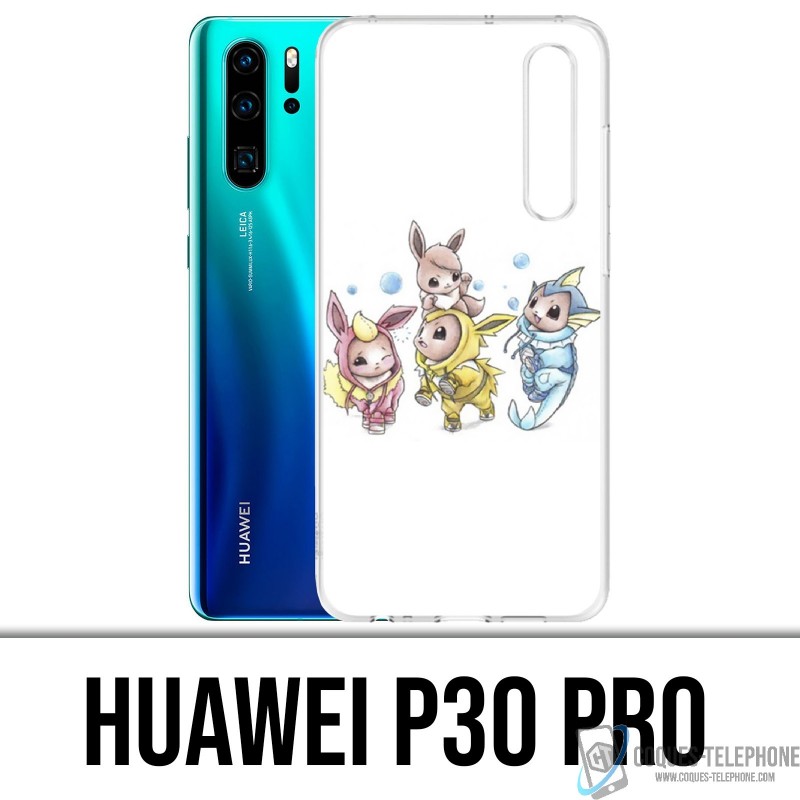 Huawei P30 PRO Funda - Pokémon Baby Evoli Evolution