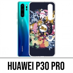 Huawei P30 PRO Custodia - Pokémon Évoli Évolutions