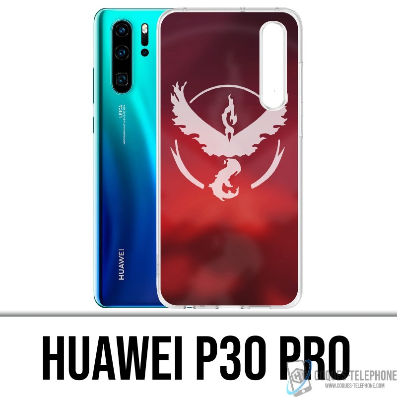 Coque Huawei P30 PRO - Pokémon Go Team Rouge Grunge