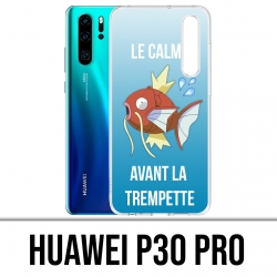 Coque Huawei P30 PRO - Pokémon Le Calme Avant La Trempette Magicarpe