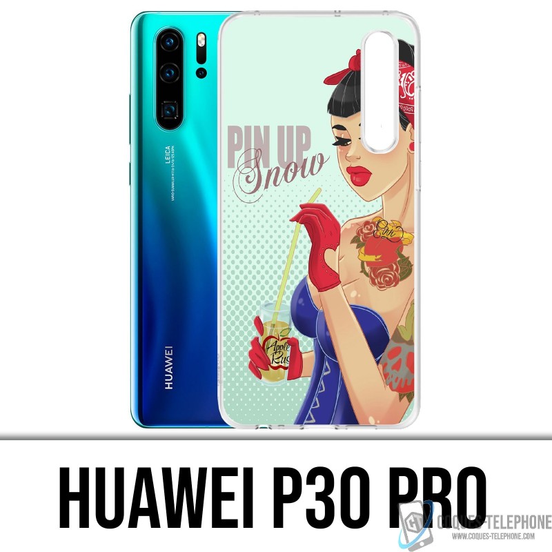 Custodia Huawei P30 PRO - Principessa Disney Biancaneve Pinup