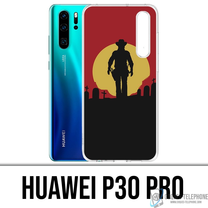 Huawei P30 PRO Case - Red Dead Redemption Sun