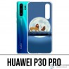 Coque Huawei P30 PRO - Roi Lion Lune