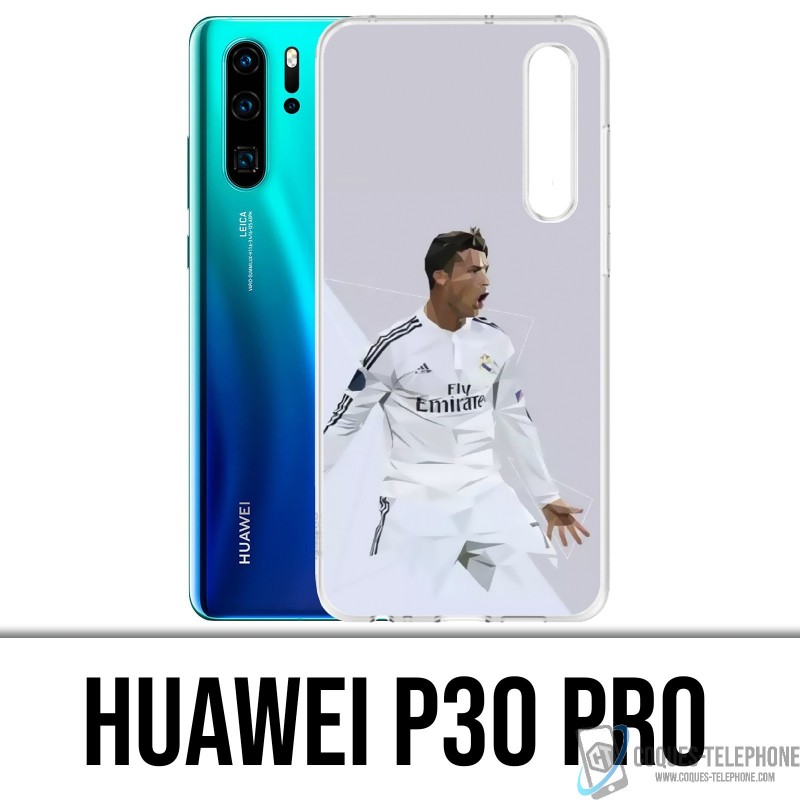Funda Huawei P30 PRO - Ronaldo Lowpoly