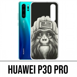 Coque Huawei P30 PRO - Singe Monkey Aviateur