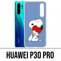 Huawei P30 PRO Custodia - Snoopy Heart