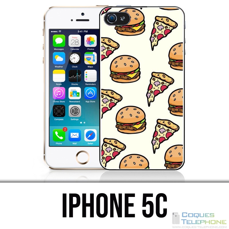 Custodia per iPhone 5C - Pizza Burger