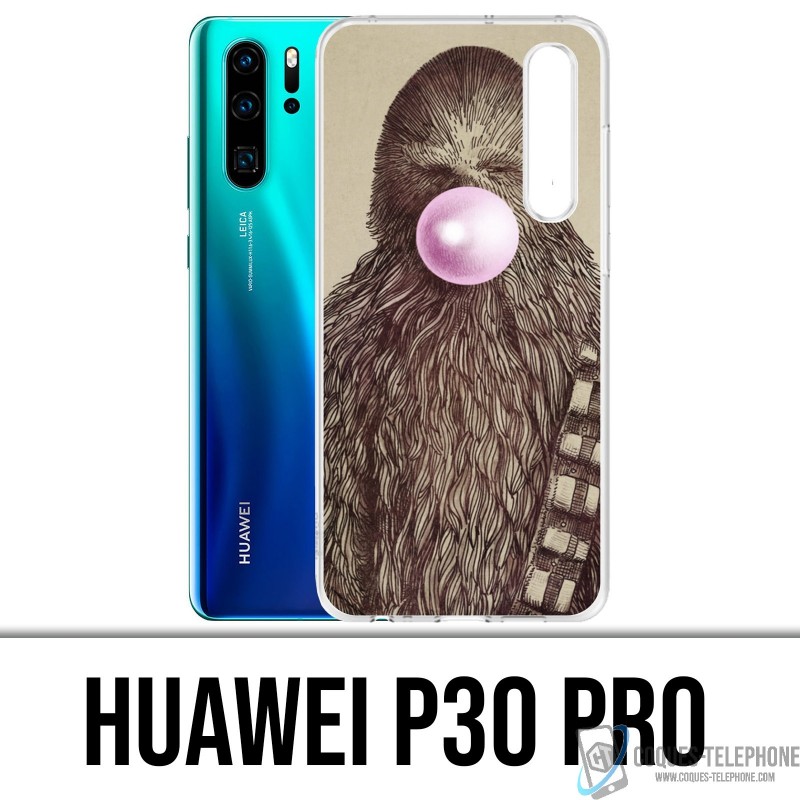 Huawei P30 PRO Funda - Goma de mascar Star Wars Chewbacca