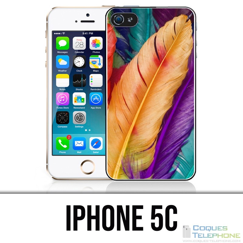 IPhone 5C Case - Feathers