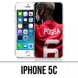 Coque iPhone 5C - Pogba Manchester