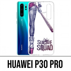Coque Huawei P30 PRO - Suicide Squad Jambe Harley Quinn