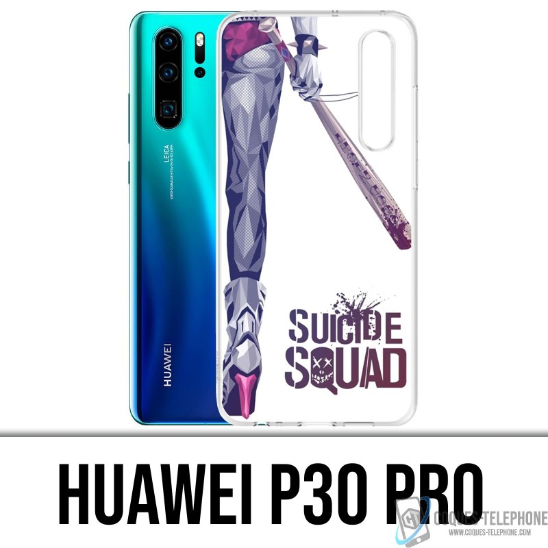 Funda Huawei P30 PRO - Escuadrón Suicida Pierna Harley Quinn