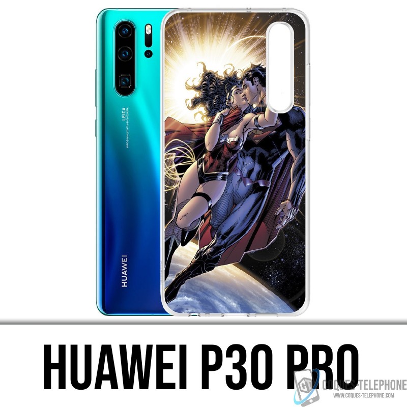 Huawei P30 PRO Custodia - Superman Wonderwoman
