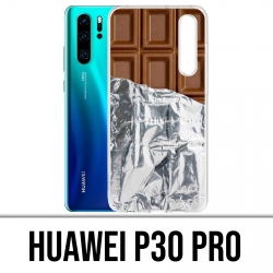 Huawei P30 PRO Custodia - Alu Chocolate Tablet