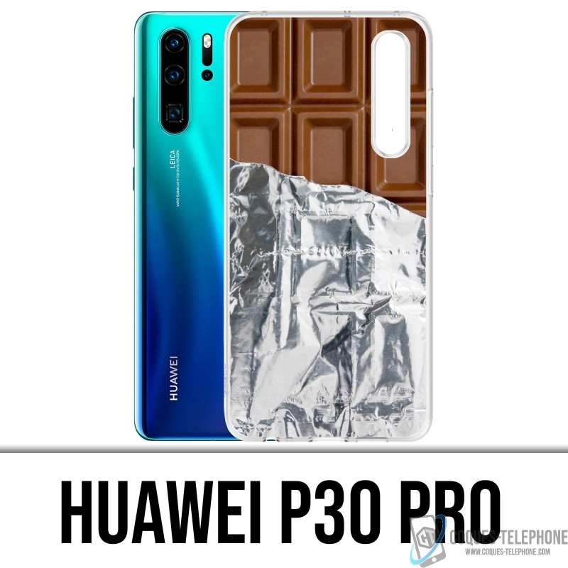 Huawei P30 PRO Custodia - Alu Chocolate Tablet