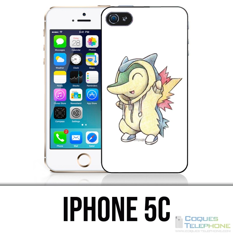 Coque iPhone 5C - Pokémon bébé héricendre