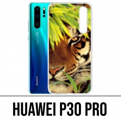Huawei P30 PRO Custodia - Tiger Leaves