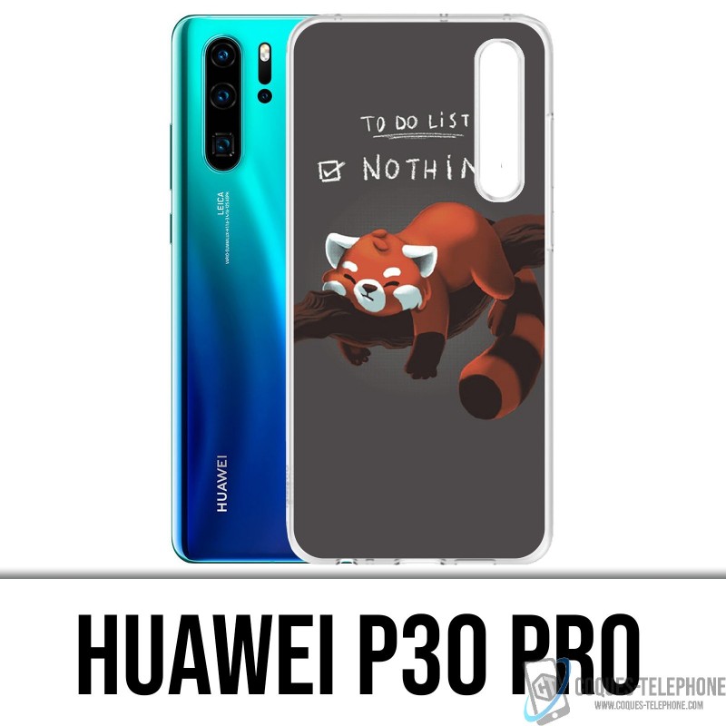 Custodia Huawei Huawei P30 PRO - To Do List Red Panda