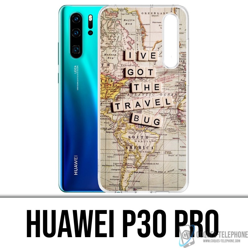 Huawei P30 PRO Custodia - Travel Bug