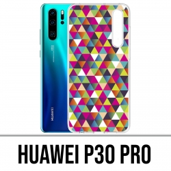 Huawei P30 PRO Case - mehrfarbiges Dreieck