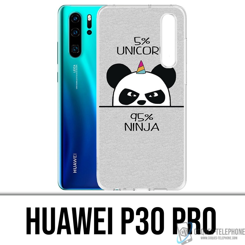 Coque Huawei P30 PRO - Unicorn Ninja Panda Licorne
