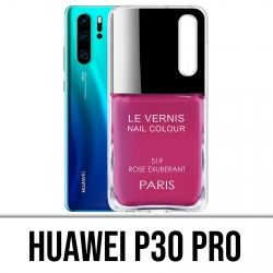 Case Huawei P30 PRO - Varnish Paris Pink