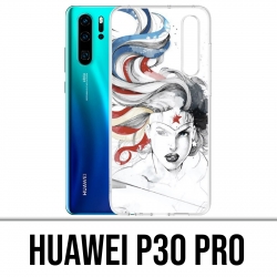 Huawei P30 PRO Custodia - Wonder Woman Art