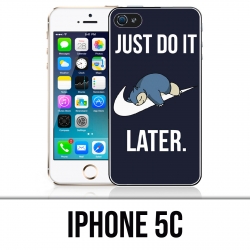 IPhone 5C case - Pokemon Ronflex Just Do It Later